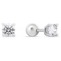 Brilio Silver Brilio Silver Silver stud earrings with clear zircons EA923/4/5W Brilio Silver Brilio Silver Silver stud earrings with clear zircons EA923/4/5W