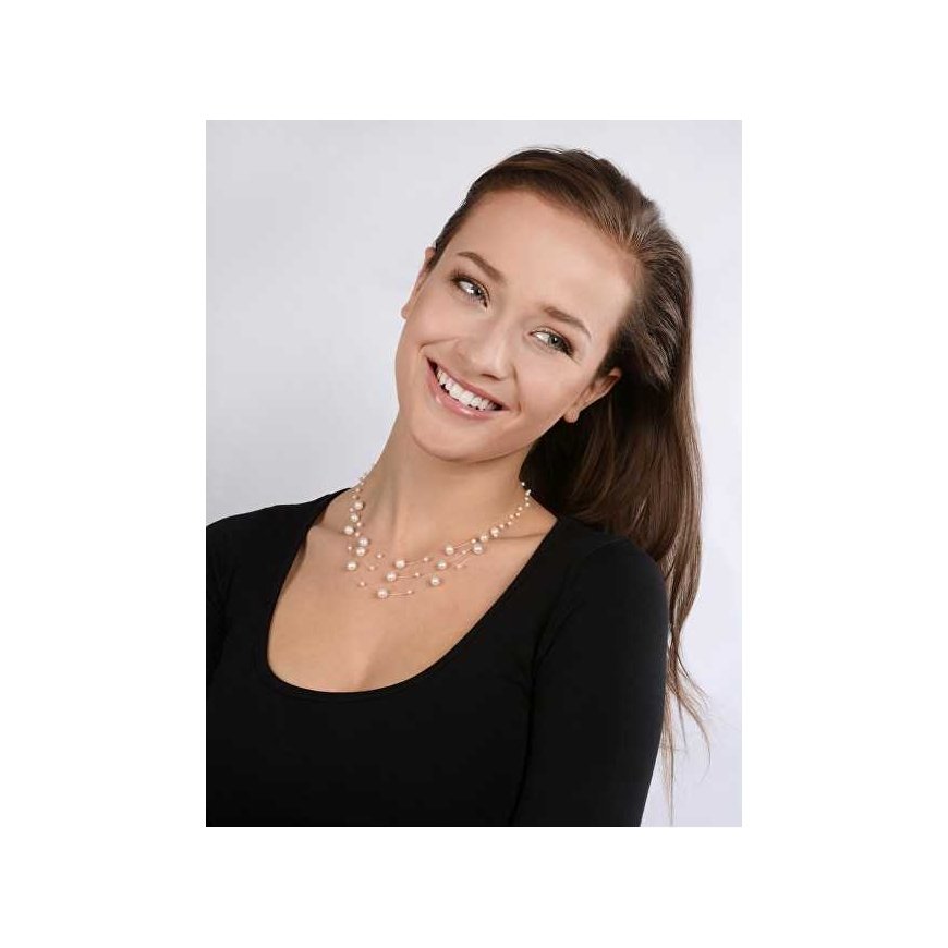Jwl Luxury Pearls Genuine Pearl Necklace, Levitating JL0203 – 3