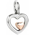 Morellato Enamored two-tone pendant with hearts Drops SCZ1090 Morellato Enamored two-tone pendant with hearts Drops SCZ1090