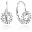 Beneto Elegant silver earrings with zircons AGUC2213L Beneto Elegant silver earrings with zircons AGUC2213L
