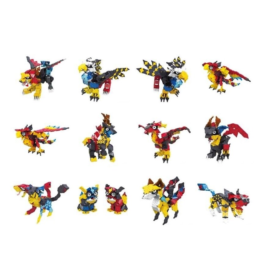 Construction set LaQ "Mystical Beast - Chimera" / 810 pieces – 2