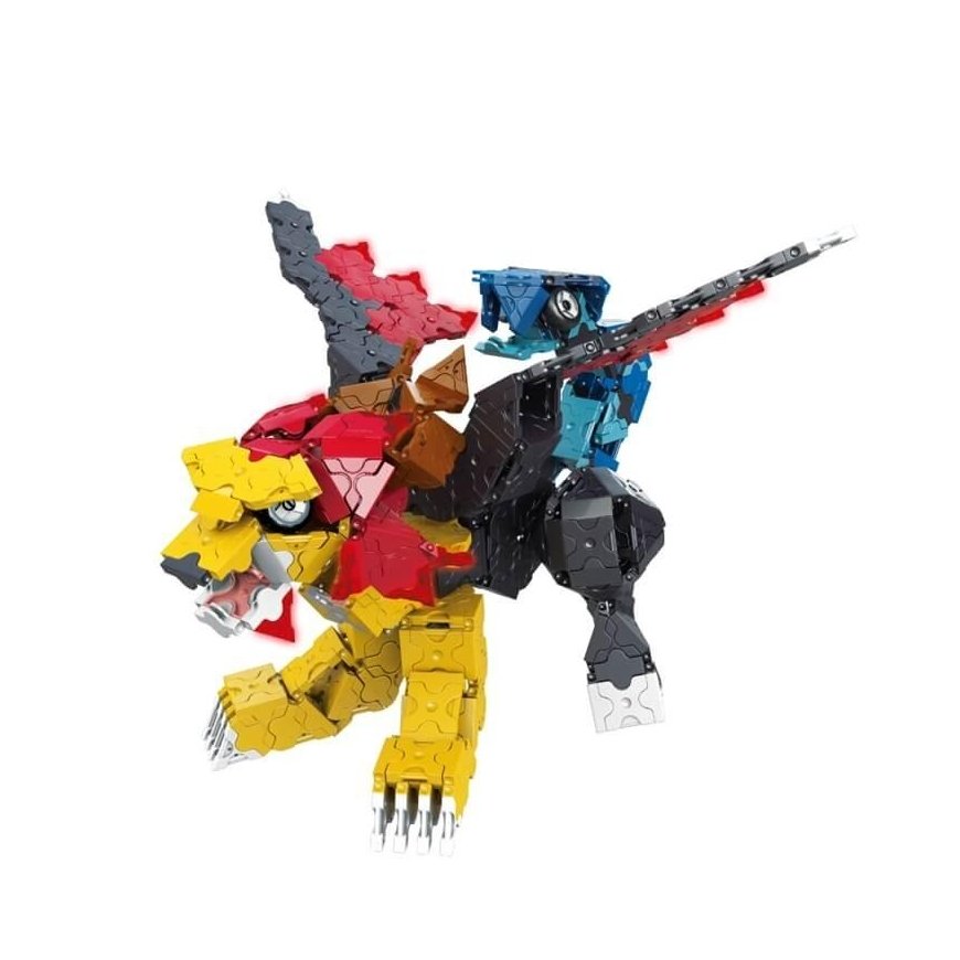Construction set LaQ "Mystical Beast - Chimera" / 810 pieces – 4