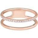 Troli Double minimalist rose gold ring Troli Double minimalist rose gold ring
