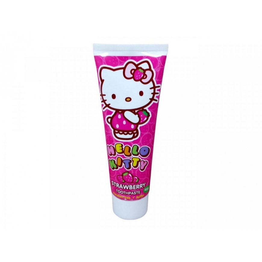 Hello Kitty Toothpaste - Toothpaste with strawberry flavor – 2