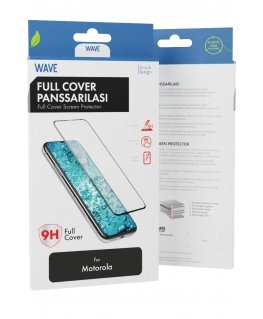 Wave WAVE-FC-MO-G845G-BK Matkapuhelimen näyttö- ja taustasuoja Motorola 1 kpl