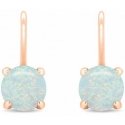 Brilio Silver Charming gold-plated earrings with synthetic opals EA370R Brilio Silver Charming gold-plated earrings with synthetic opals EA370R