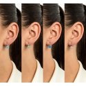 Brilio Silver Charming gold-plated earrings with synthetic opals EA370R Brilio Silver Charming gold-plated earrings with synthetic opals EA370R