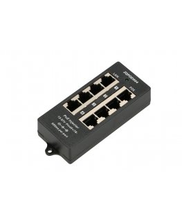 Extralink PoE инжектор 4 портовый 4x 100Mb/s RJ45