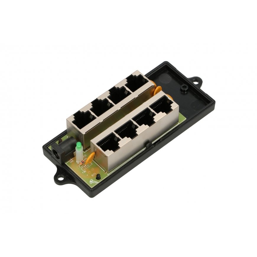 Extralink EX.12646 PoE adapteris Ātrais Ethernet 48 V – 4