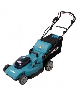 Makita DLM538Z lawn mower Push lawn mower Battery Black, Blue, Metallic