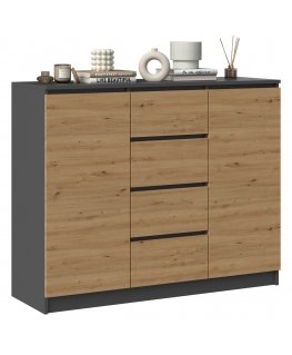 Topeshop 2D4S ANT/ART KPL комод