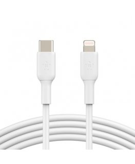 Belkin CAA003BT1MWH кабель с разъемами Lightning 1 m Белый