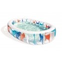 Bestway Inflatable Elliptic Family Pool 2.29m x 1.52m x 51cm - blue Bestway Inflatable Elliptic Family Pool 2.29m x 1.52m x 51cm - blue
