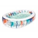 Bestway Inflatable Elliptic Family Pool 2.29m x 1.52m x 51cm - blue Bestway Inflatable Elliptic Family Pool 2.29m x 1.52m x 51cm - blue