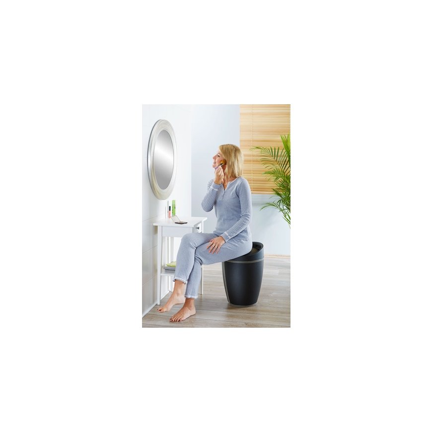 WENKO 21774100 pesukorv 20 l Ümmargune Polüester Must – 3