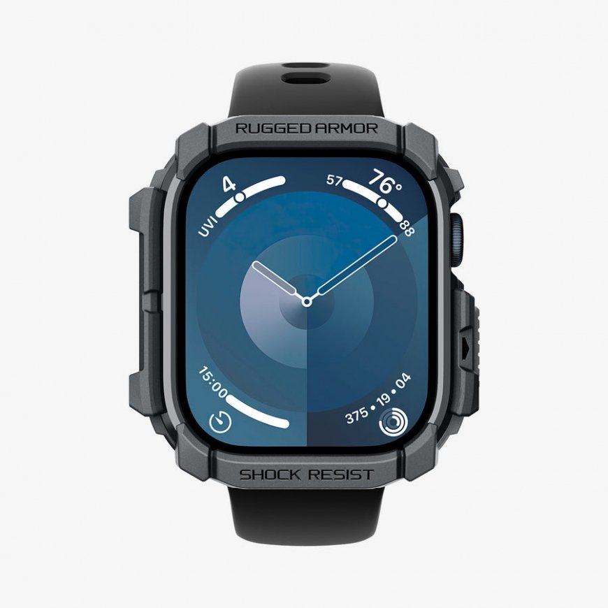 Spigen Rugged Armor Ietvars Tumši pelēks