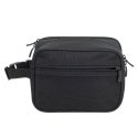 Rivacase 8409 Toiletry bag Polyester, Recycled polyester Black