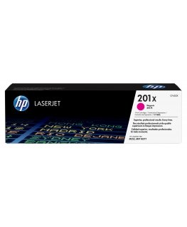 HP 201X, Оригинальный лазерный картридж LaserJet увеличенной емкости, Пурпурный
