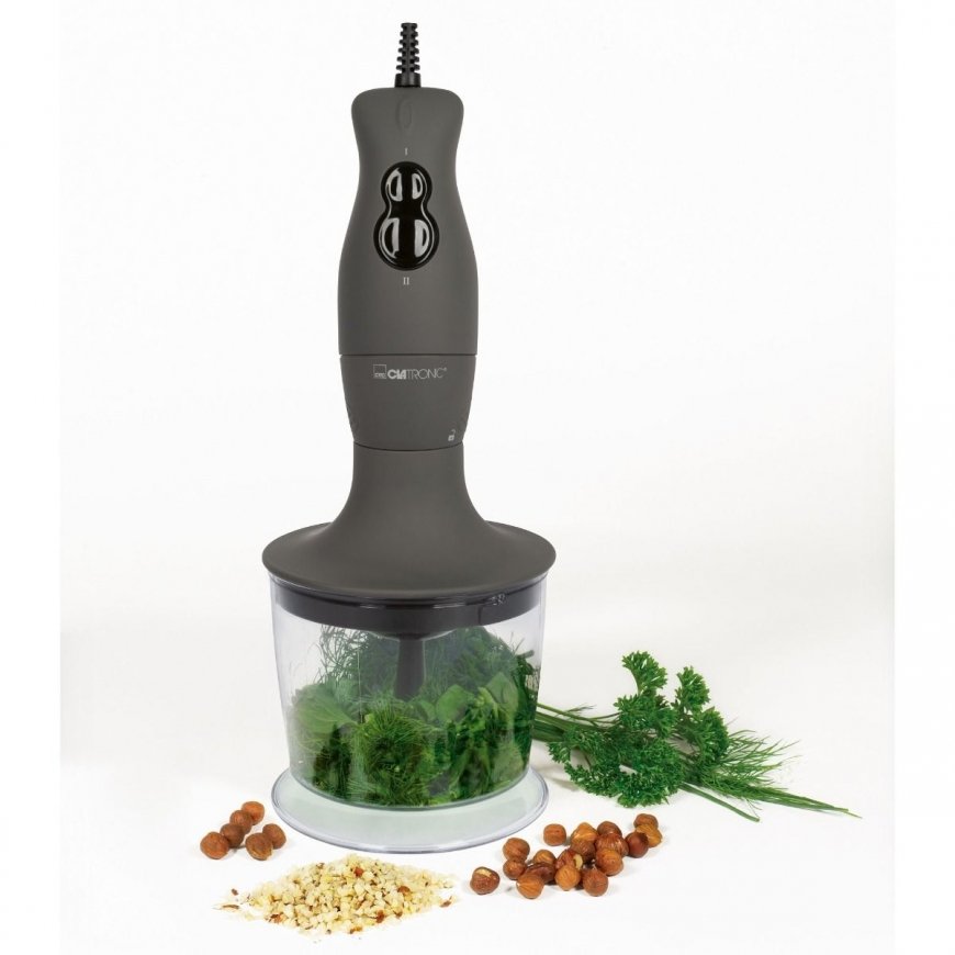 Clatronic SMS 3777 0,7 L Iegremdējams blenderis 400 W Nerūsējošs tērauds, Titāns – 4