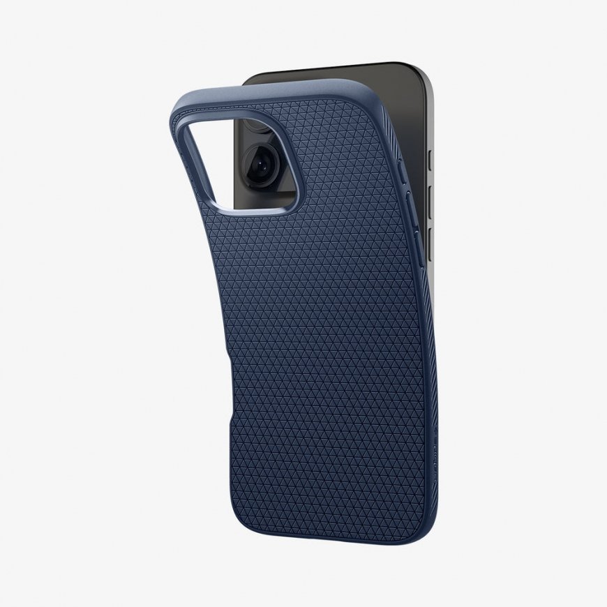 Spigen Liquid Air mobilo telefonu apvalks 16 cm (6.3") Aploksne Navy (tumši zila) – 3