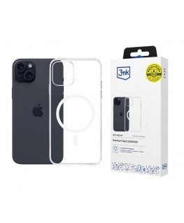 3MK Clear MagCase mobiliojo telefono dėklas 15,5 cm (6.12") Permatomas