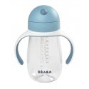 BEABA Straw Cup tuttipullo 300 ml Sininen