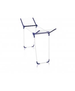 Leifheit Pegasus 120 Solid Compact Uz grīdas novietojams žāvētājs Zils, Balts