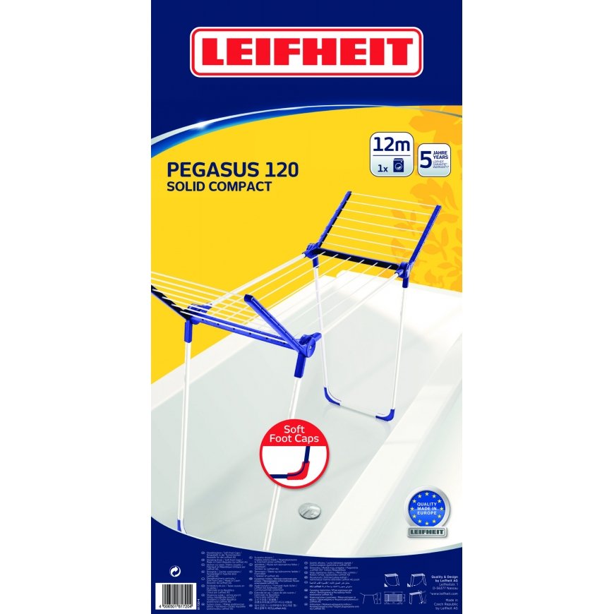 Leifheit Pegasus 120 Solid Compact Напольная полка Синий, Белый – 3