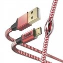 Hama Reflective USB cable USB 2.0 1.5 m USB A Micro-USB B Red Hama Reflective USB cable USB 2.0 1.5 m USB A Micro-USB B Red