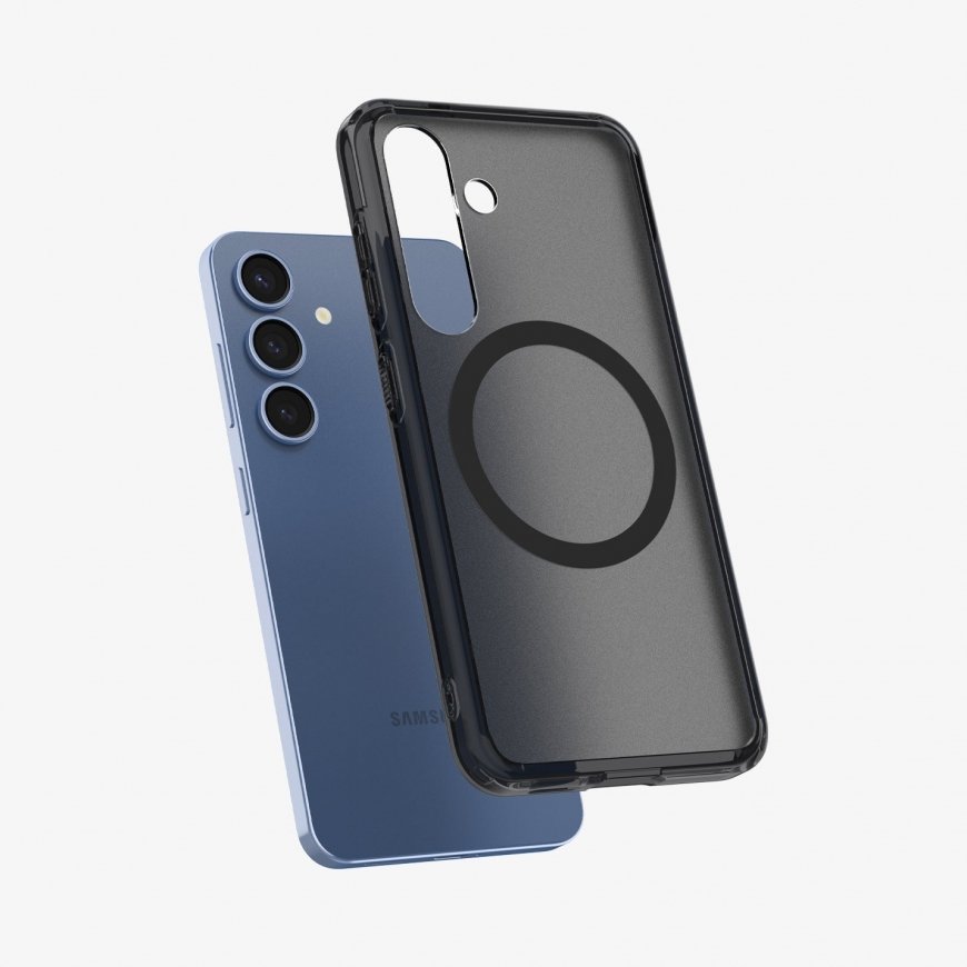 Spigen Galaxy S25 Case Ultra Hybrid (MagFit) Frost Black – 4
