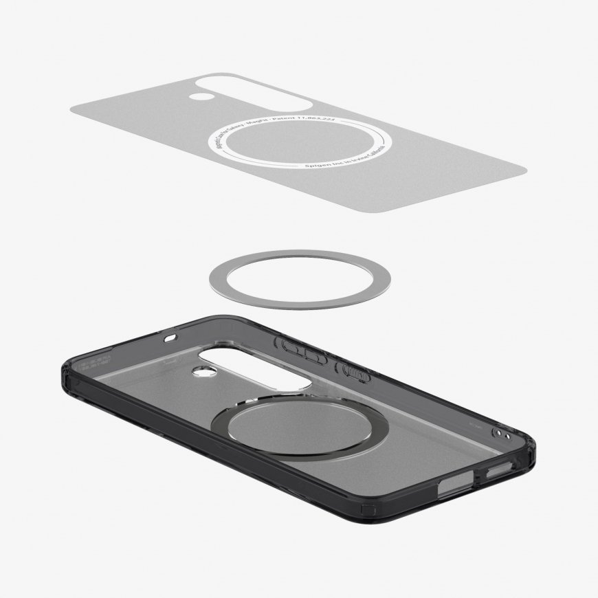 Spigen Galaxy S25 Case Ultra Hybrid (MagFit) Frost Black – 5