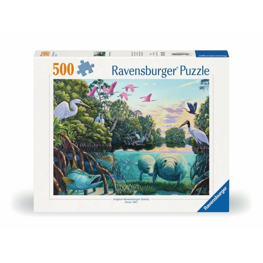 Ravensburger 12000044 palapeli Kuviopalapeli 500 kpl Kasvit ja eläimistö
