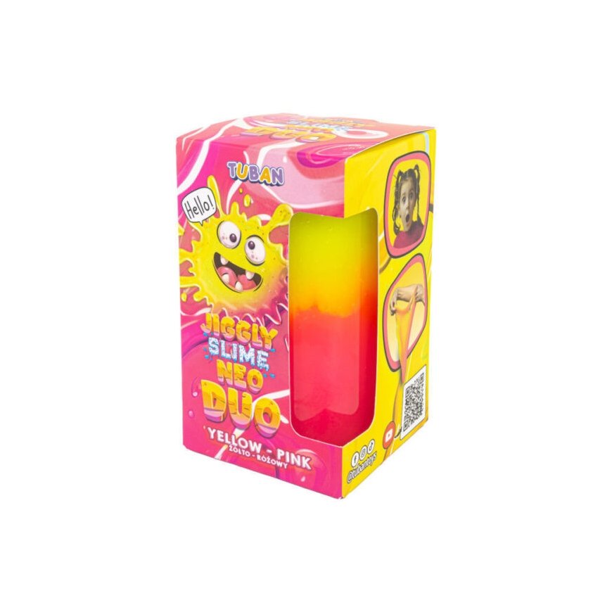 Slime Jiggly Neo Duo yellow-pink 430g – 2
