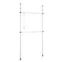 WENKO Telescopic clothes rack system Herkules Basic WENKO Telescopic clothes rack system Herkules Basic