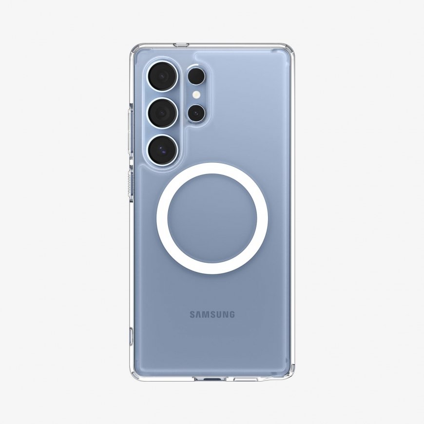 Spigen Ultra Hybrid (MagFit) mobiliojo telefono dėklas 17,5 cm (6.9") Permatomas, Balta