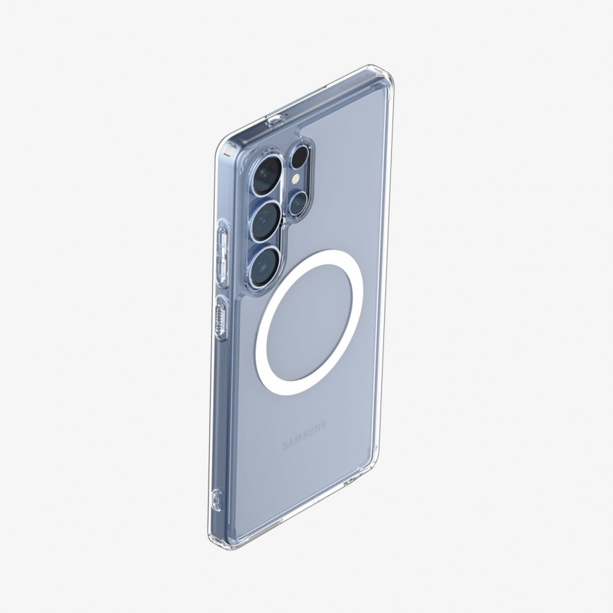 Spigen Ultra Hybrid (MagFit) mobilo telefonu apvalks 17,5 cm (6.9") Aploksne Caurspīdīgs, Balts – 5