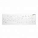 CHERRY AK-C8112 клавиатура Медицина Беспроводной RF QWERTZ Немецкий Белый