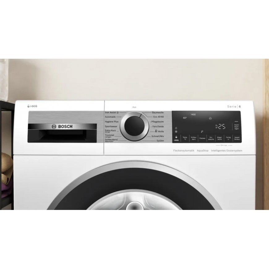Bosch Serie 6 WGG244F40 veļasmašīna Ielādēšana no priekšas 9 kg 1400 RPM Balts – 2