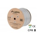 Cable LAN UTP kat.5e 100m drut CU grey CPR + fluke passed Cable LAN UTP kat.5e 100m drut CU grey CPR + fluke passed