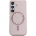 Etui Guess Glitter Circle Classic Logo MagSafe do Samsung Gal Etui Guess Glitter Circle Classic Logo MagSafe do Samsung Gal