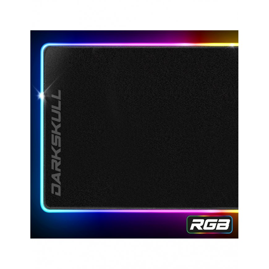Spirit of Gamer Darkskull Hub RGB - XXXL Mänguri hiire padi Must – 2