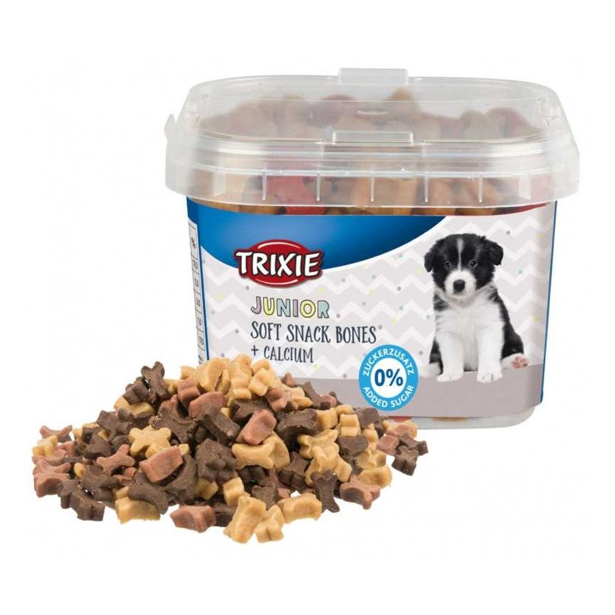 Treats for dogs : Trixie Junior Soft Snack Bones with calcium, 1