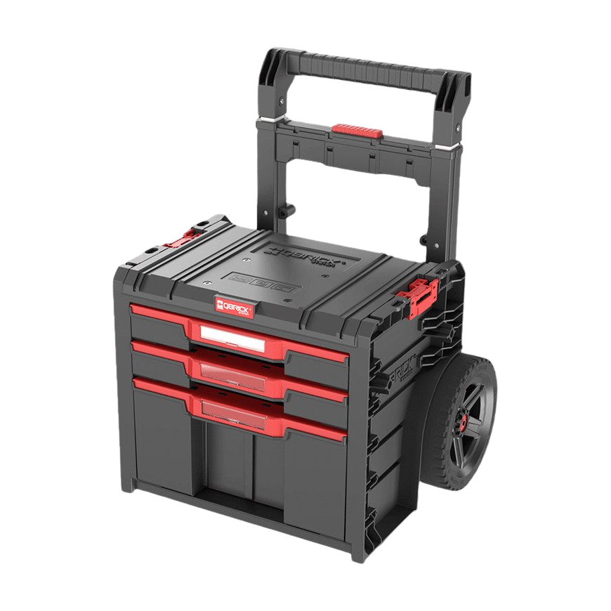 Q-Brick Qbrick System PRO CART 2.0 PLUS DRAWER 3 chest with drawers – 2