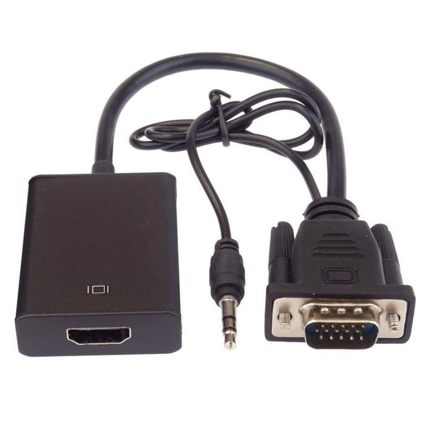 AV adapter PremiumCord HDMI - D-Sub (VGA) + 3.5 mm black jack – 2