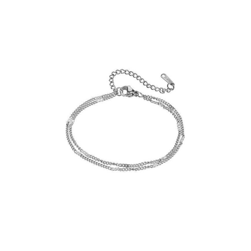 Emily Westwood Double Steel Bracelet for Women Maia EWB24026S