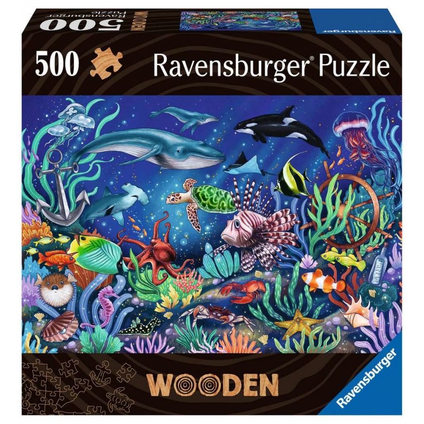 Ravensburger 17515 puzle 500 pcs Dzīvnieki