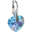 Levien Romanttiset korvakorut Heart Aqua AB Levien Romanttiset korvakorut Heart Aqua AB