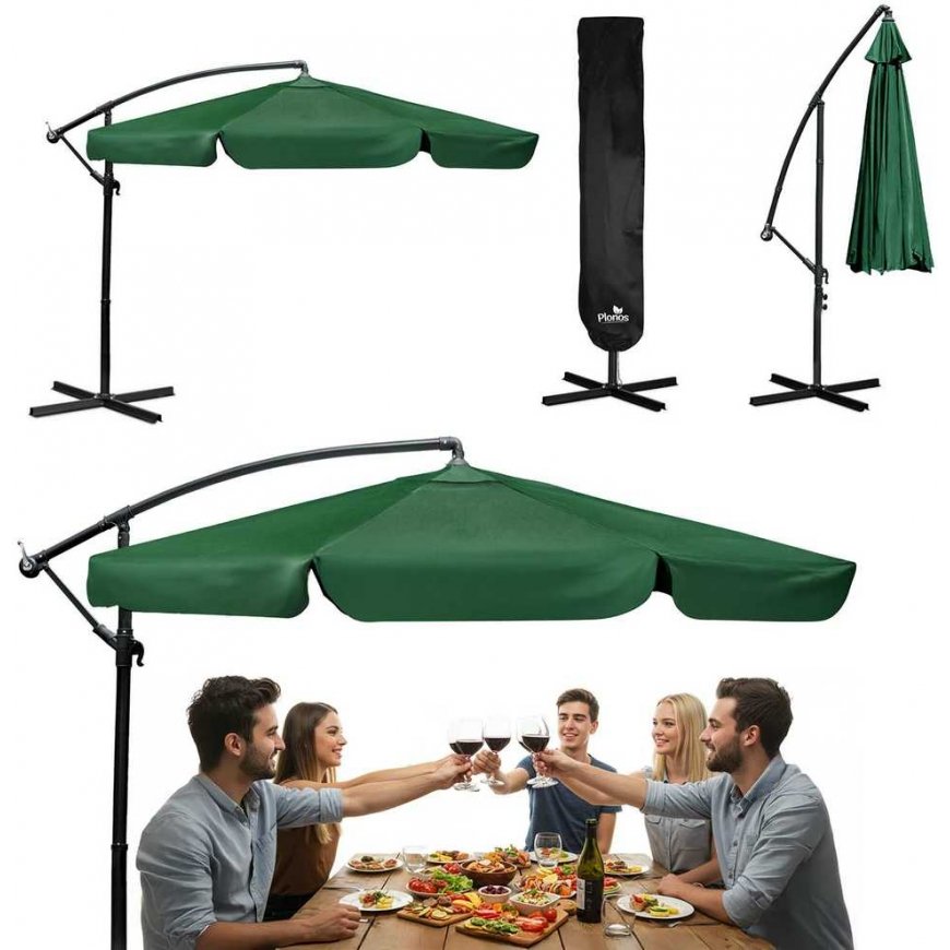 Parasol Folding garden umbrella 6 segments