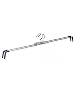 PIECES Silver trouser hanger, 2 pcs., WENKO