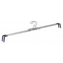 PIECES Silver trouser hanger, 2 pcs., WENKO PIECES Silver trouser hanger, 2 pcs., WENKO